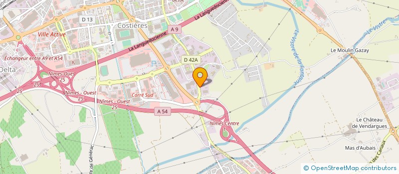 localisation de l'entreprise ARGEL SUD EST à NIMES