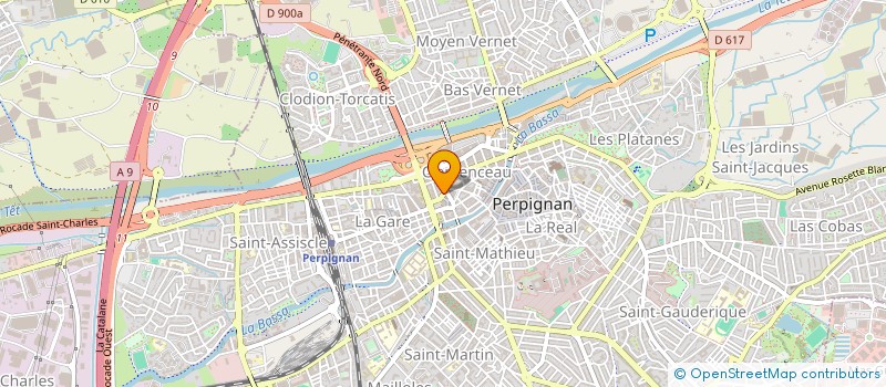 localisation de l'entreprise ARGELES RN 26  PERPIGNAN