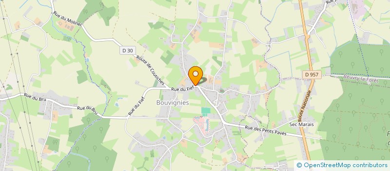 localisation de l'entreprise ARGELES RN 34 à BOUVIGNIES