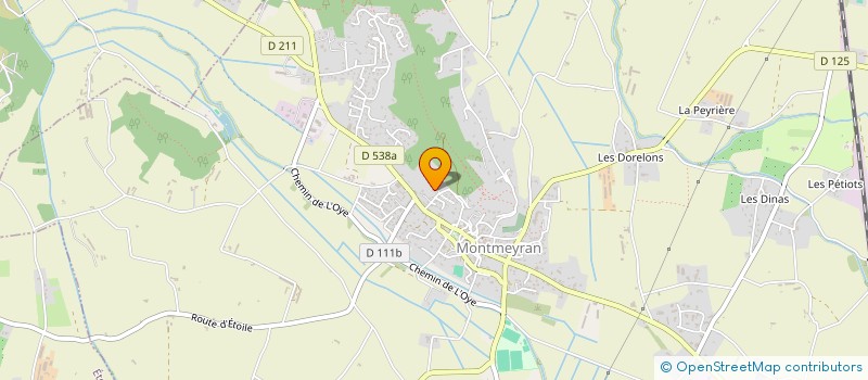 localisation de l'entreprise ARGELES RN 35  MONTMEYRAN