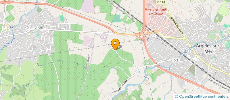 localisation de l'entreprise ARGELES TOURISME  ARGELES-SUR-MER