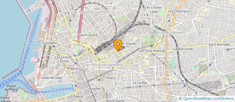 localisation de l'entreprise ARGELF à MARSEILLE