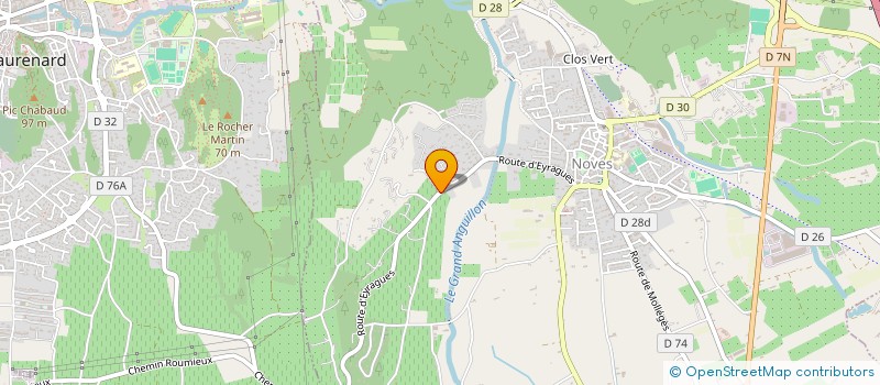 localisation de l'entreprise ARGELLA  NOVES