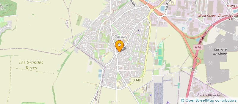 localisation de l'entreprise ARGENCE AUTOMATION à CORBAS