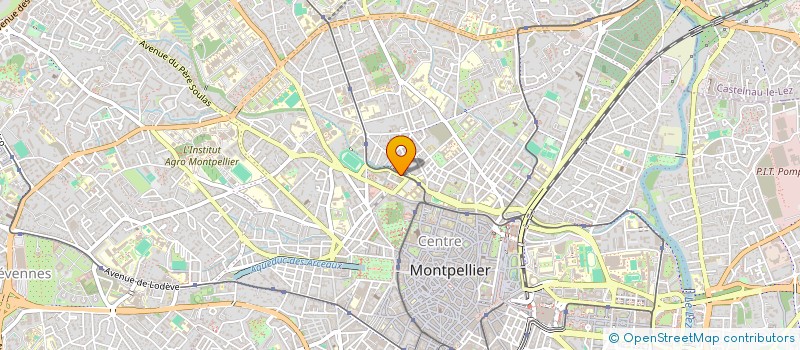 localisation de l'entreprise ARGENCE ET DEFLANDRE SARL à MONTPELLIER