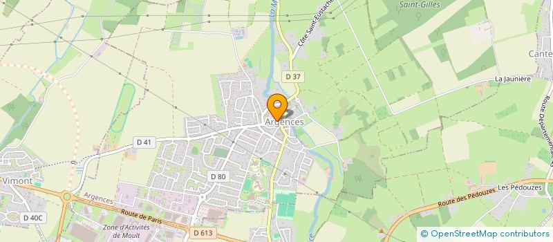 localisation de l'entreprise ARGENCES SANTE  ARGENCES