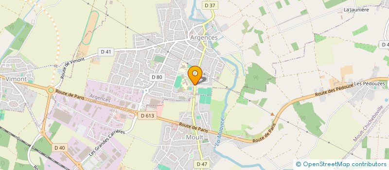 localisation de l'entreprise ARGENCES TENNIS CLUB  ARGENCES