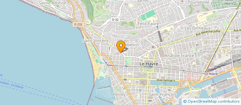 localisation de l'entreprise ARGENTAIN à LE HAVRE