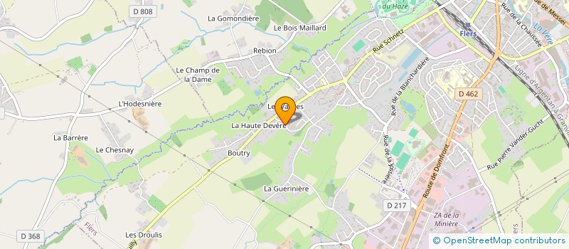 localisation de l'entreprise ARGENTAN BMX  ARGENTAN