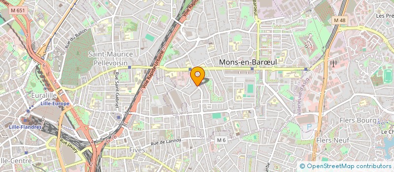 localisation de l'entreprise ARGENTEL  MONS-EN-BARUL