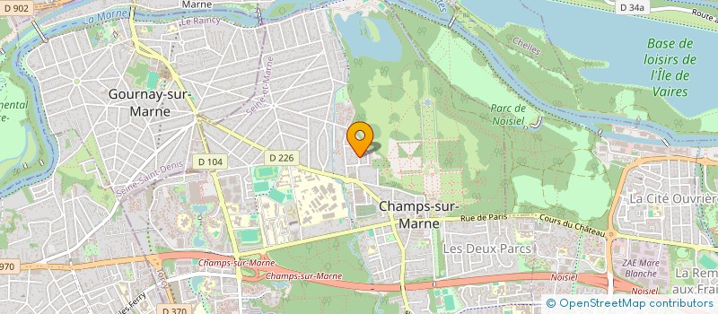 localisation de l'entreprise ARGENTEUIL 2019  CHAMPS-SUR-MARNE