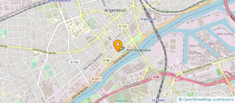 localisation de l'entreprise ARGENTEUIL à ARGENTEUIL