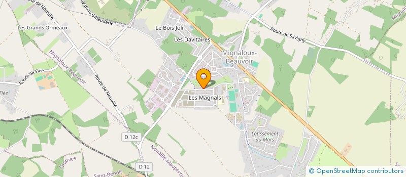 localisation de l'entreprise ARGENTEUIL 6G à MIGNALOUX-BEAUVOIR
