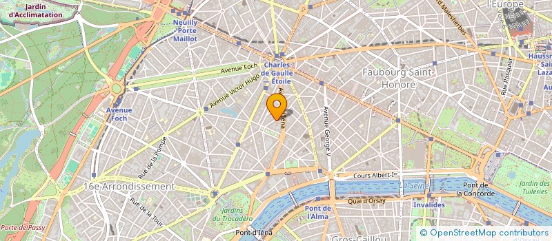 localisation de l'entreprise ARGENTEUIL LAUGIER 2 à PARIS