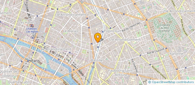 localisation de l'entreprise ARGENTIK CORPORATION  PARIS