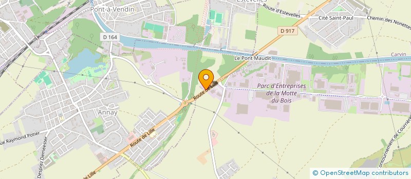 localisation de l'entreprise ARGENTIMMO  ANNAY