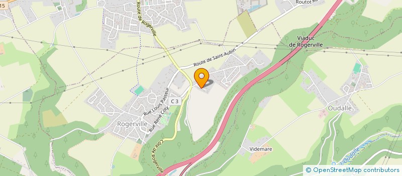 localisation de l'entreprise ARGENTIN  ROGERVILLE