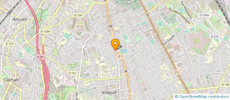 localisation de l'entreprise ARGENTURE BELARBI à VILLEJUIF