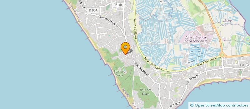 localisation de l'entreprise ARGERA à L'EPINE