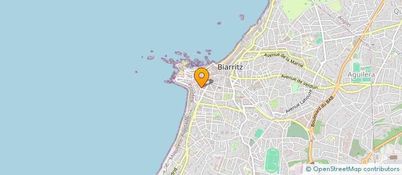 localisation de l'entreprise ARGI EDER à BIARRITZ
