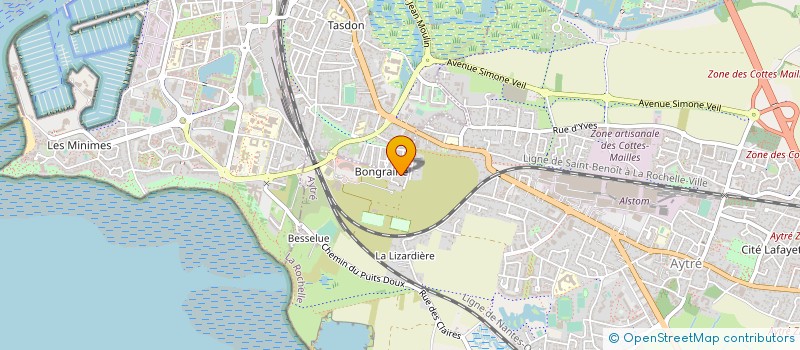 localisation de l'entreprise ARGI SERVICES à LA ROCHELLE