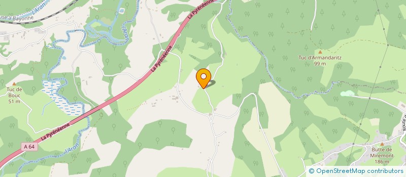 localisation de l'entreprise ARGI TALDEA  BARDOS