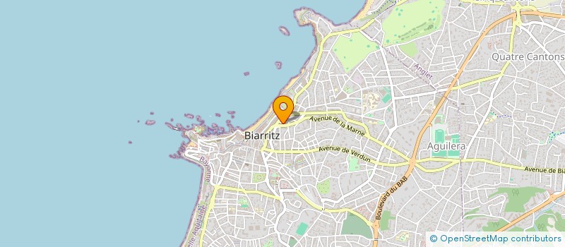 localisation de l'entreprise ARGI2 à BIARRITZ