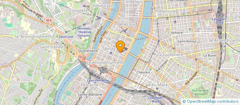 localisation de l'entreprise ARGIA  LYON