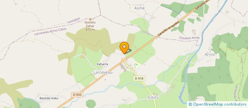 localisation de l'entreprise ARGIA  BEHASQUE-LAPISTE