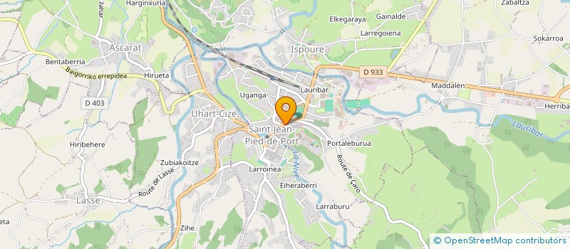 localisation de l'entreprise ARGIAN  SAINT-JEAN-PIED-DE-PORT