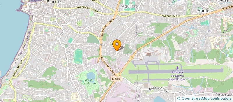 localisation de l'entreprise ARGIAREN ETXEA à BIARRITZ