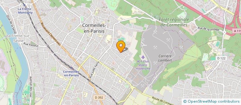 localisation de l'entreprise ARGIL à CORMEILLES-EN-PARISIS