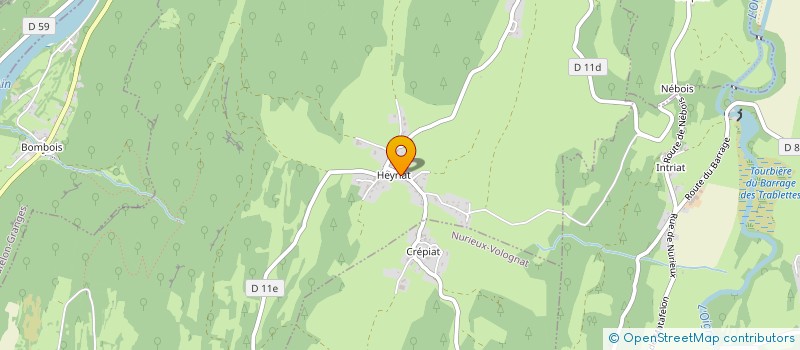 localisation de l'entreprise ARGIL  SONTHONNAX-LA-MONTAGNE