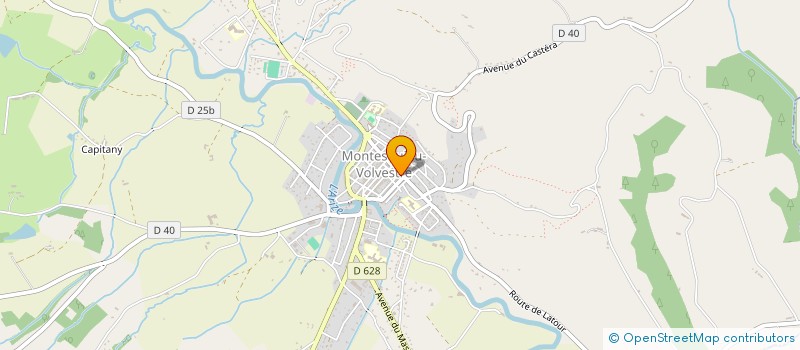 localisation de l'entreprise ARGILE & CO à MONTESQUIEU-VOLVESTRE