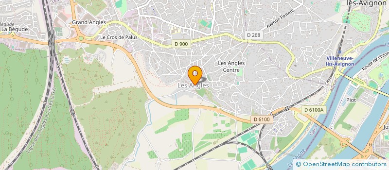 localisation de l'entreprise ARGILE THEATRE  LES ANGLES