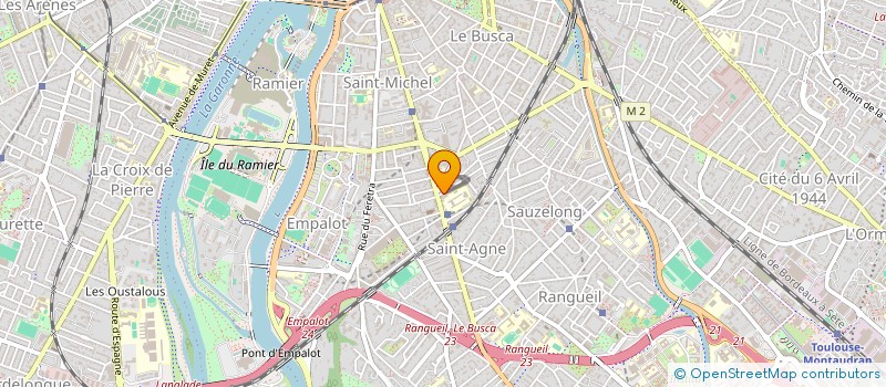 localisation de l'entreprise ARGILES à TOULOUSE