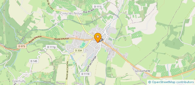 localisation de l'entreprise ARGILES ET PAPIER à NOLAY