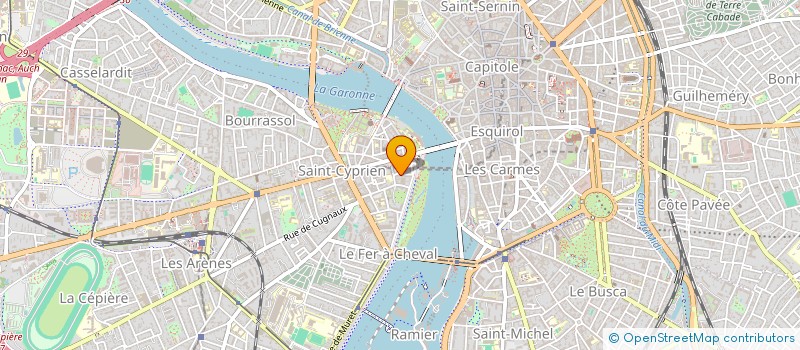 localisation de l'entreprise ARGO à TOULOUSE