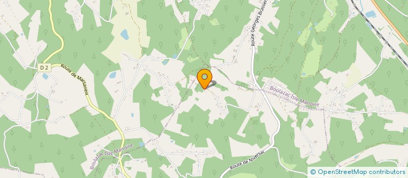 localisation de l'entreprise ARGO  SANILHAC