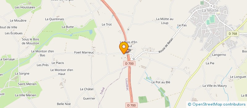 localisation de l'entreprise ARGOAT BOIS ET CONSTRUCTIONS  TREVE