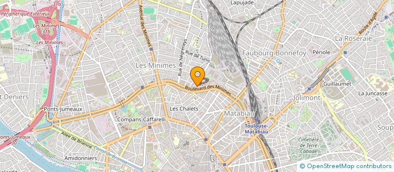 localisation de l'entreprise ARGOCOUR à TOULOUSE