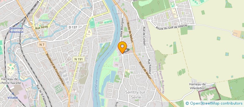 localisation de l'entreprise ARGOLIS à SAINTRY-SUR-SEINE