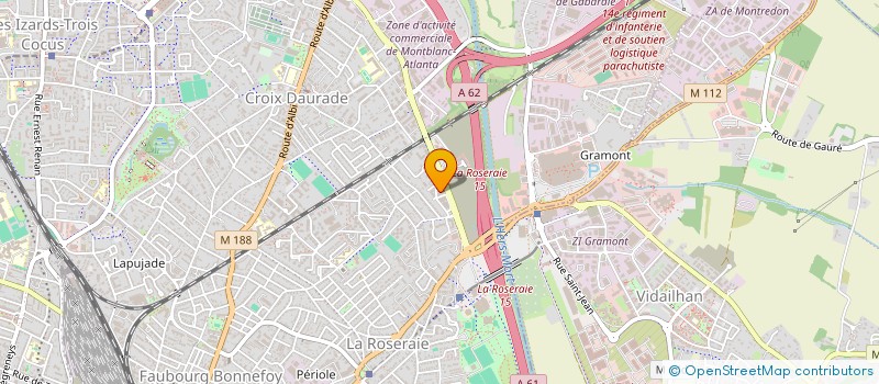 localisation de l'entreprise ARGOMUCHE à TOULOUSE