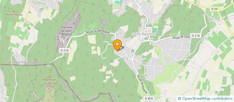 localisation de l'entreprise ARGON  SAINT-RESTITUT