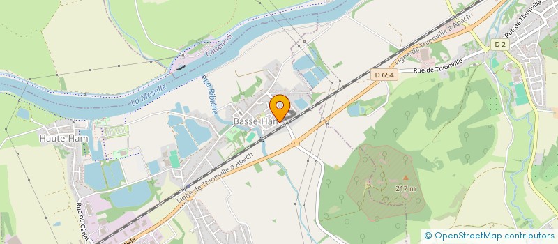 localisation de l'entreprise ARGON  NANCY