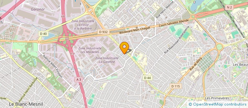 localisation de l'entreprise ARGONA SOLUTIONS à AULNAY-SOUS-BOIS