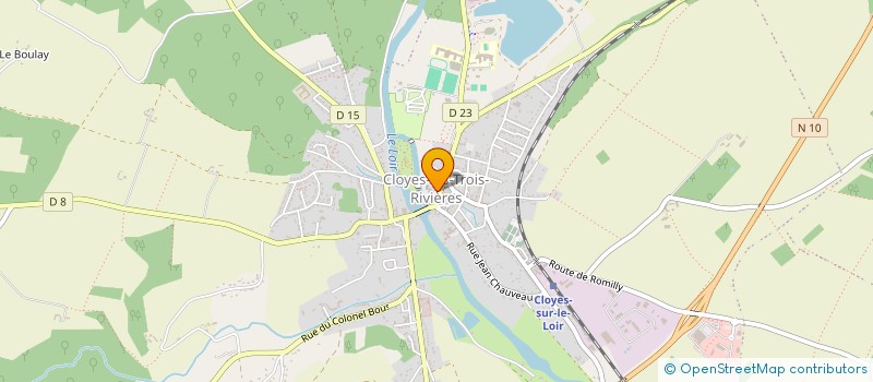 localisation de l'entreprise ARGONIS à CLOYES-LES-TROIS-RIVIERES
