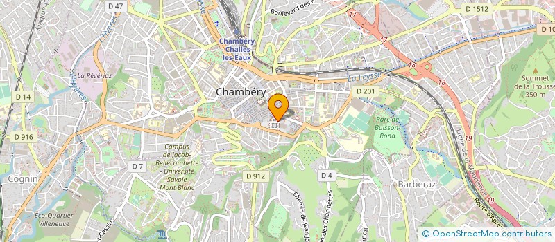 localisation de l'entreprise ARGONNE  CHAMBERY