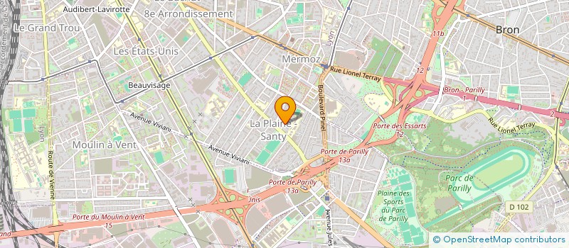 localisation de l'entreprise ARGONNE  LYON