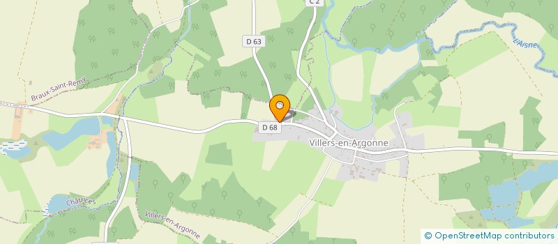 localisation de l'entreprise ARGONNE AGRUMES  VILLERS-EN-ARGONNE